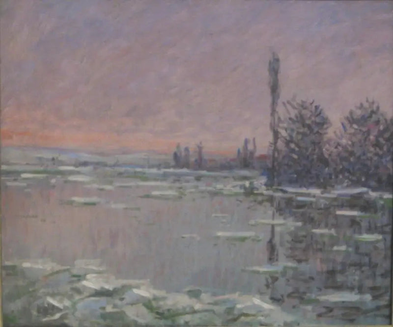 A Derrocada - Claude Monet