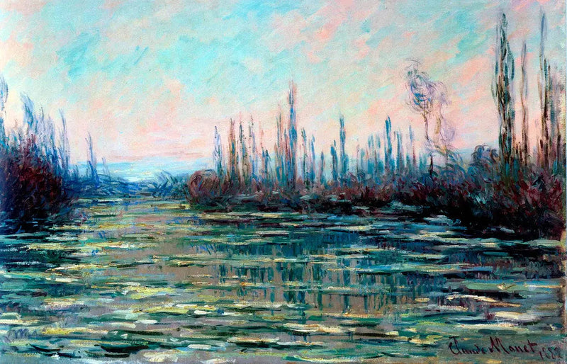 A Derrocada - Claude Monet
