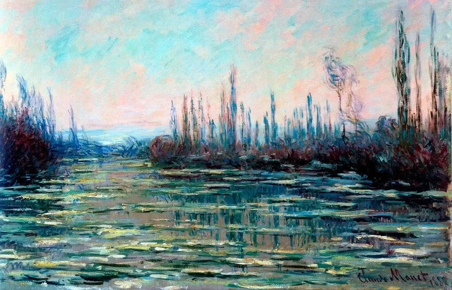A Derrocada - Claude Monet