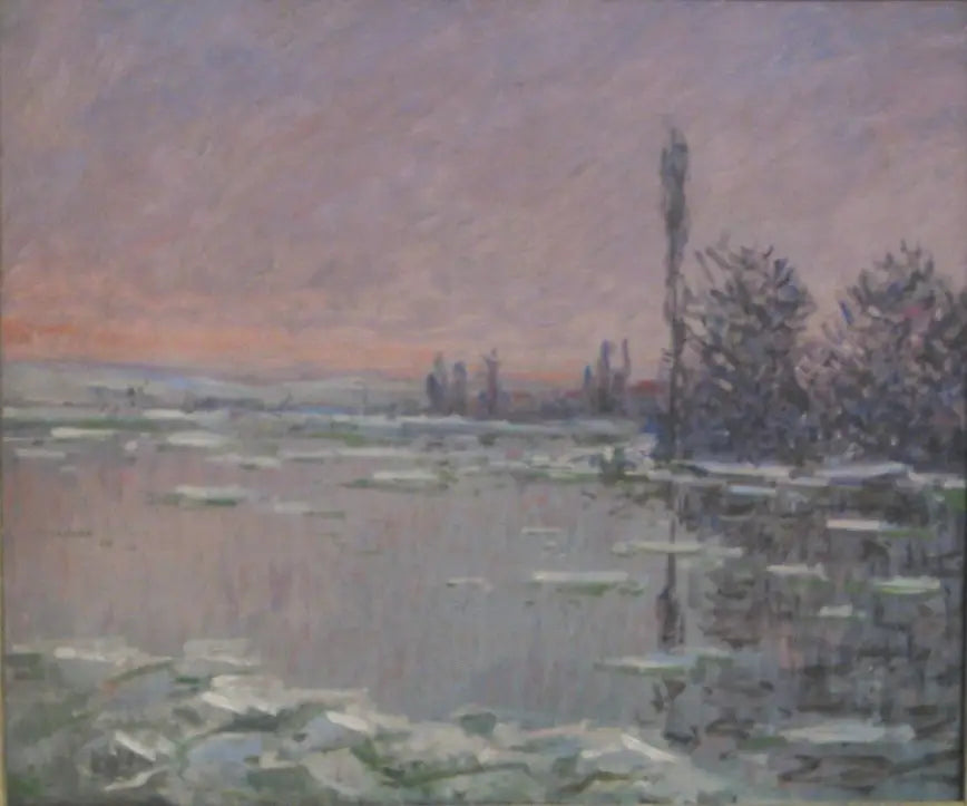 Reproduction du tableau « La Débâcle - Claude Monet » par Alpha Reproduction en peinture à l’huile