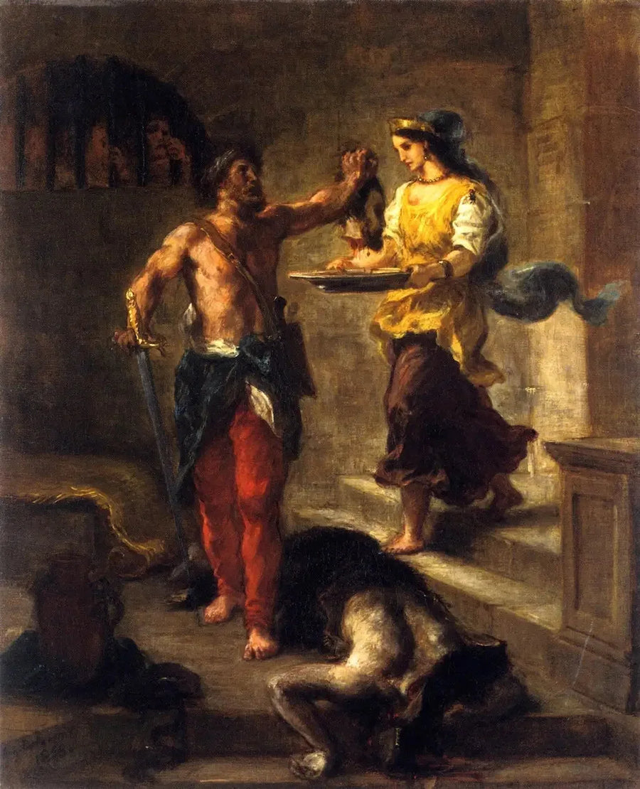 A Decapitação de São João Batista - Eugène Delacroix