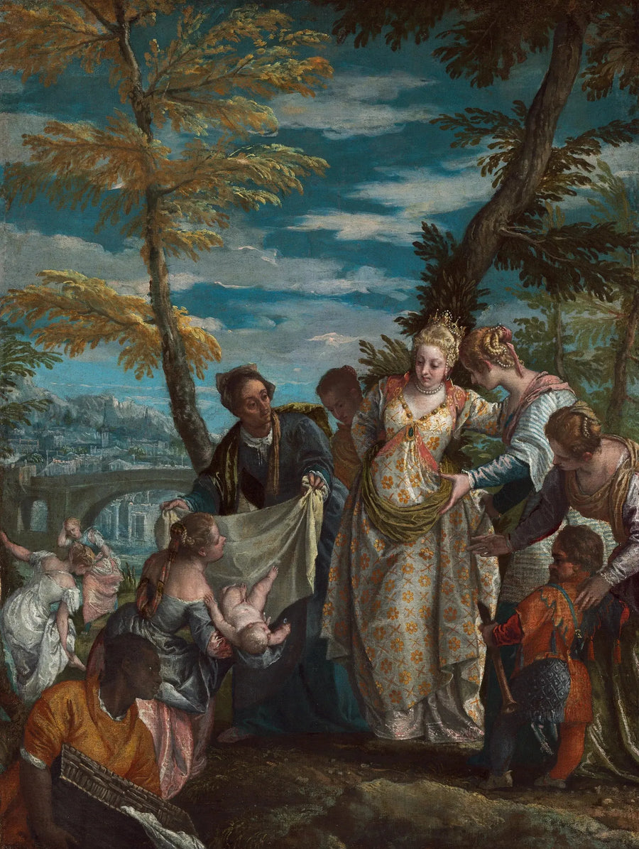 A descoberta de Moisés - Paulo Véronèse