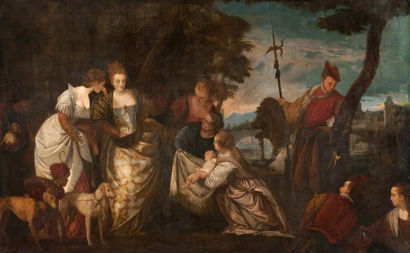 A descoberta de Moisés - Paul Véronèse