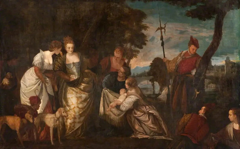 A descoberta de Moisés - Paul Véronèse