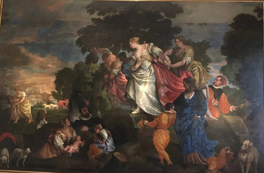 A descoberta de Moisés - Paulo Véronèse
