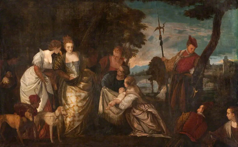 A descoberta de Moisés - Paul Véronèse