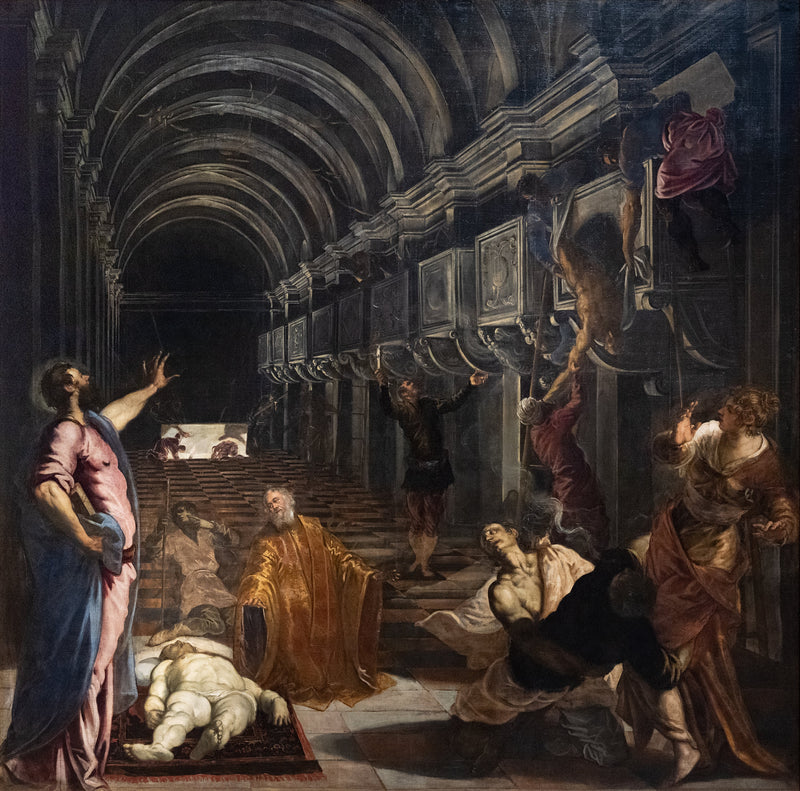 A Descoberta do corpo de São Marcos - Jacopo Tintoretto
