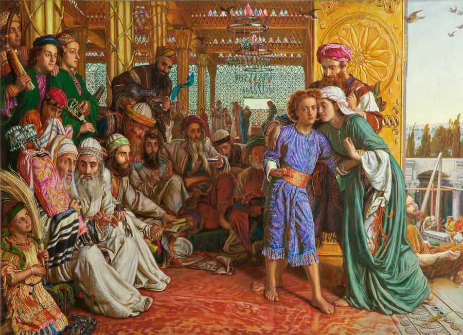 A descoberta do Salvador no Templo - William Holman Hunt