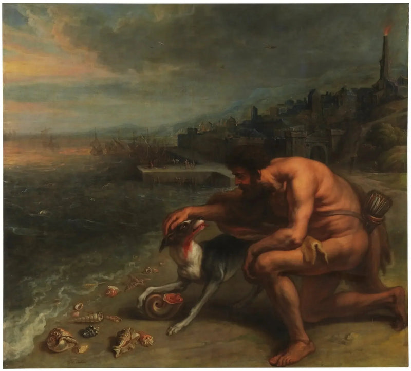 A descoberta do violeta - Peter Paul Rubens