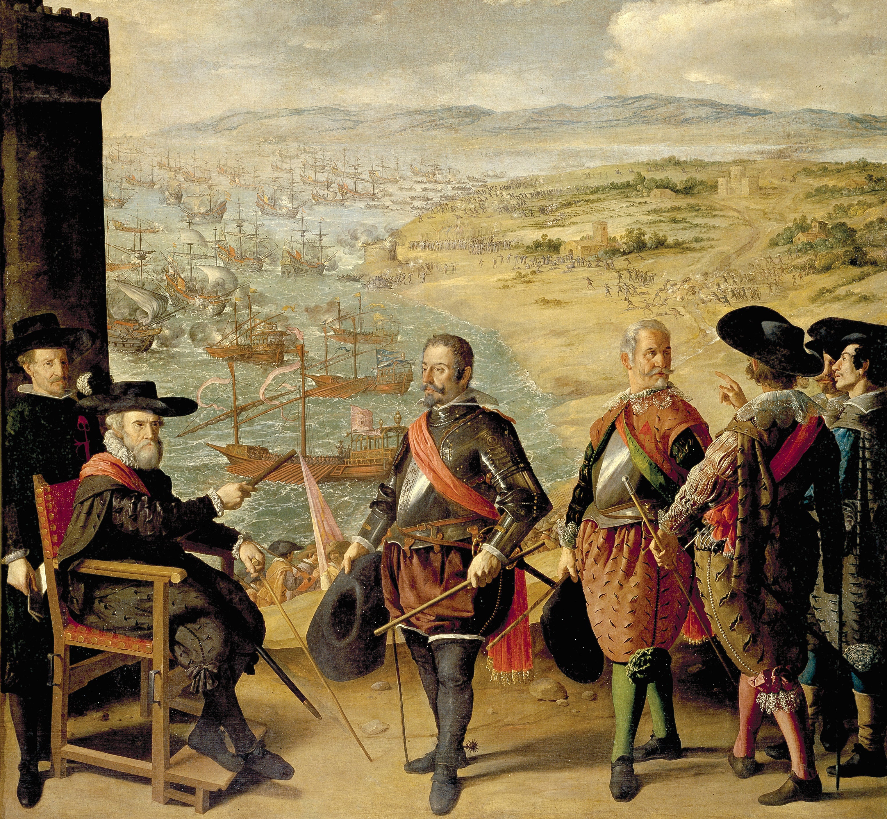 La Défense de Cadix contre les Anglais - Francisco de Zurbarán - Alpha Reproduction