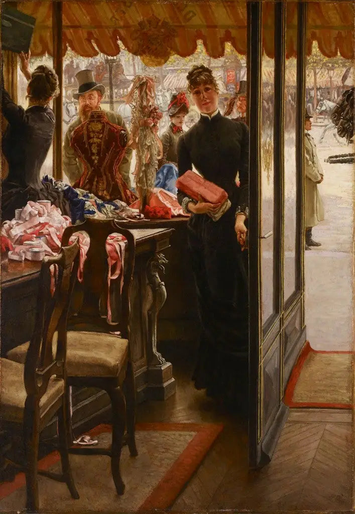 A Donzela de Loja - James Tissot