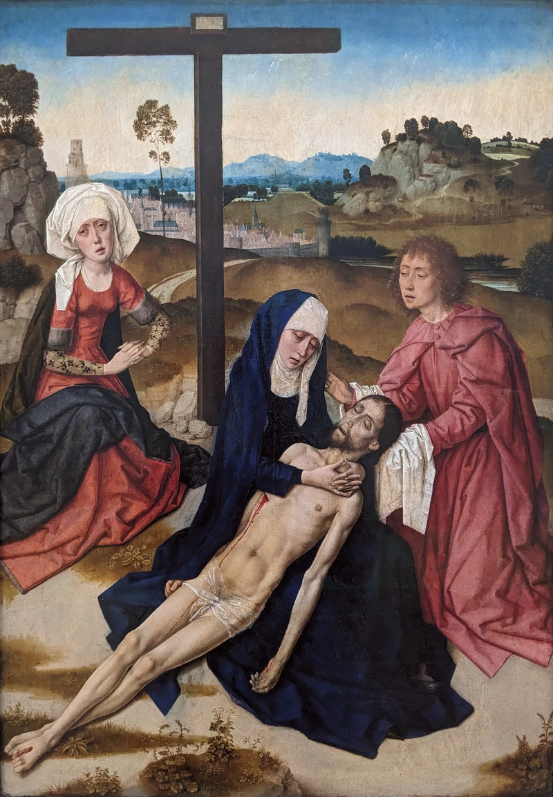A Lamentação de Cristo - Dirk Bouts