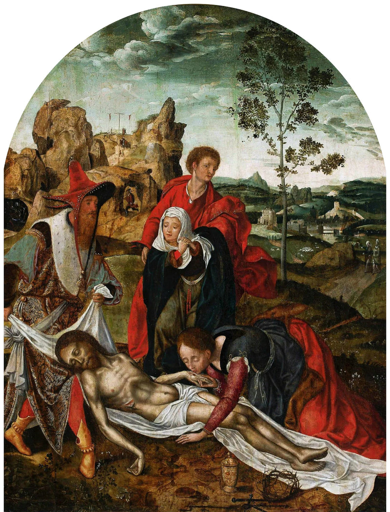 A Lamentação de Cristo. - Joos van Cleve