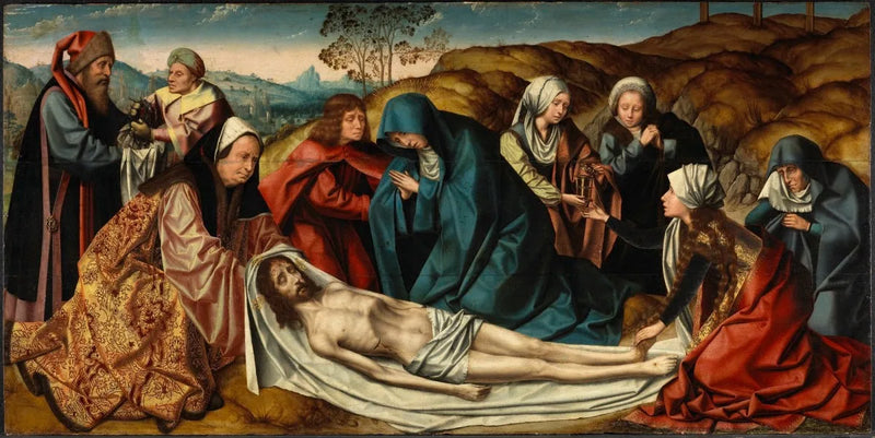 A Lamentação de Cristo - Quentin Metsys