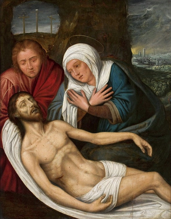 A Lamentação de Cristo. - Quentin Metsys