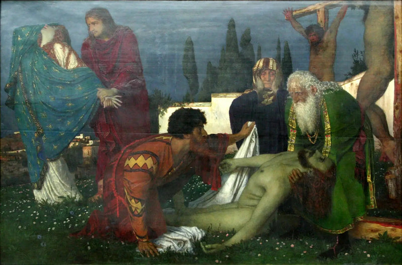 A Deposição - Arnold Böcklin