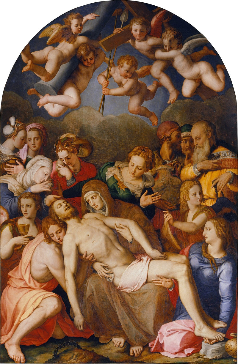 A Deposição de Cristo - Bronzino
