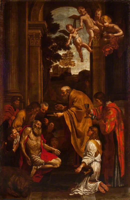 A última comunhão de São Jerônimo - Domenichino