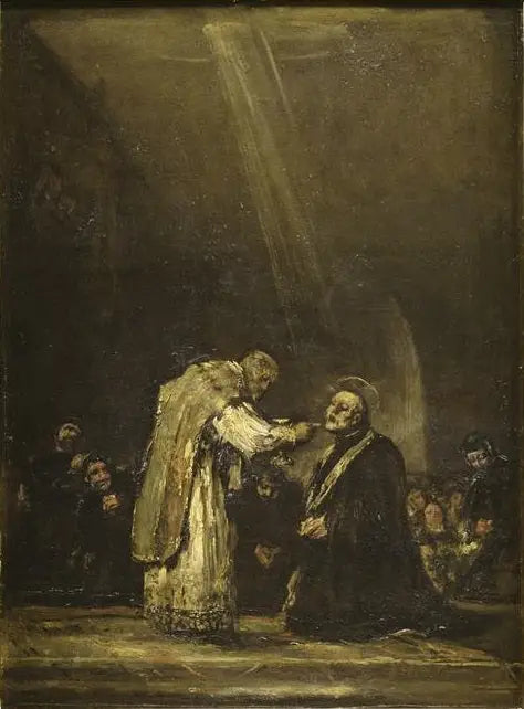 A última comunhão de São José de Calasanz - Francisco de Goya