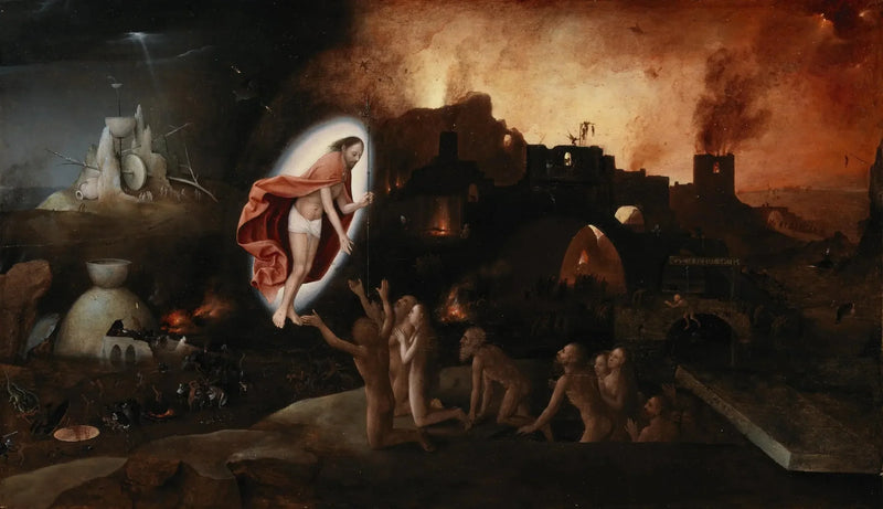 A Descida aos Limbo - Hieronymus Bosch