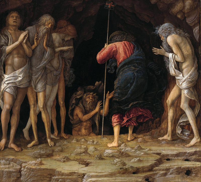 A Descida aos Limbo - Andrea Mantegna