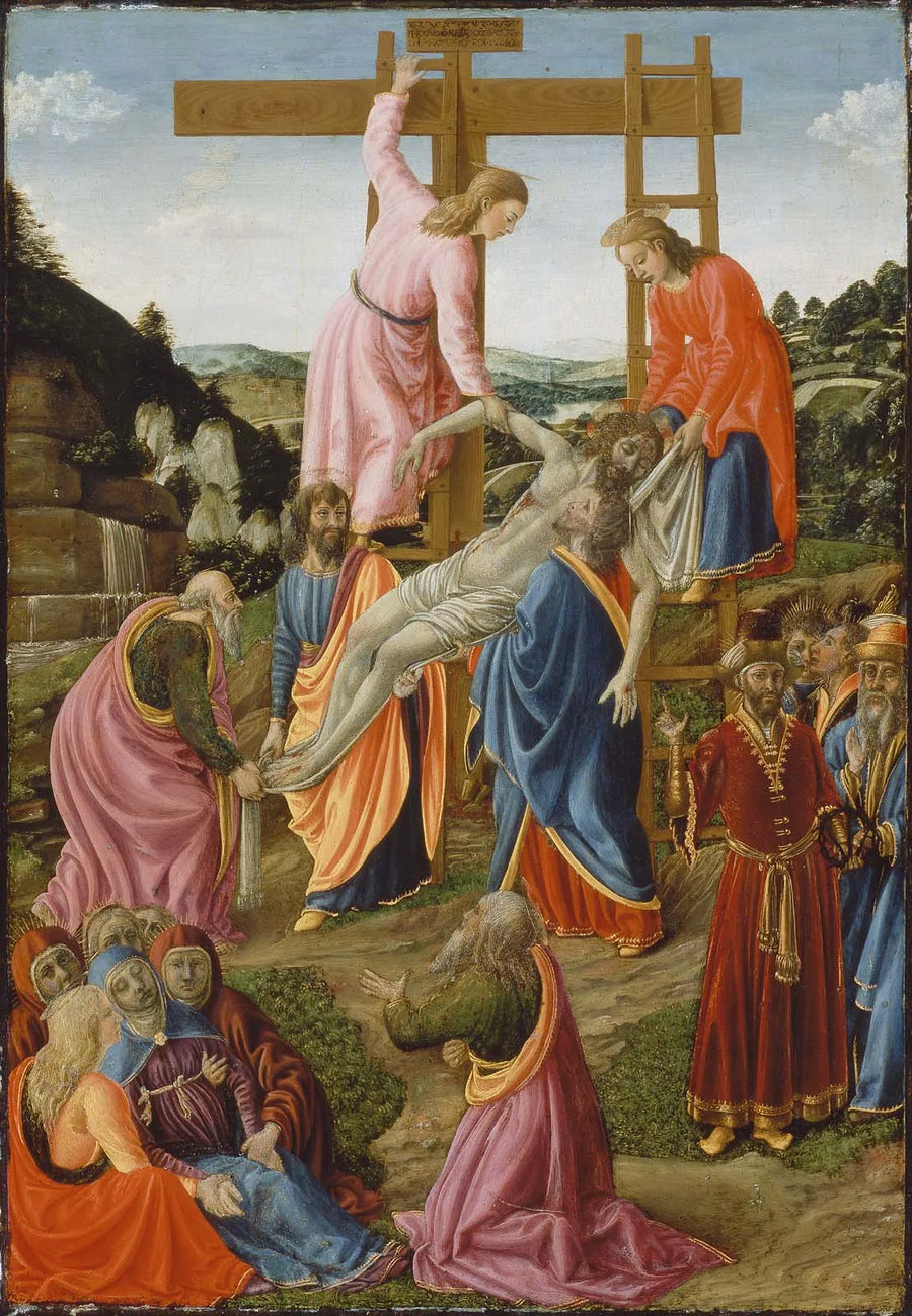A Descida da Cruz - Cosimo Rosselli