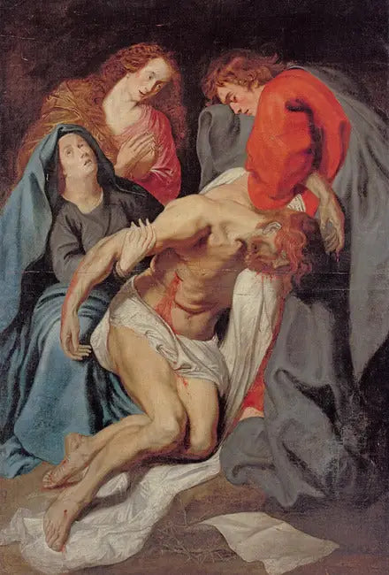 A Descida da Cruz e a Lamentação, 1618-1621 - Antoine van Dyck