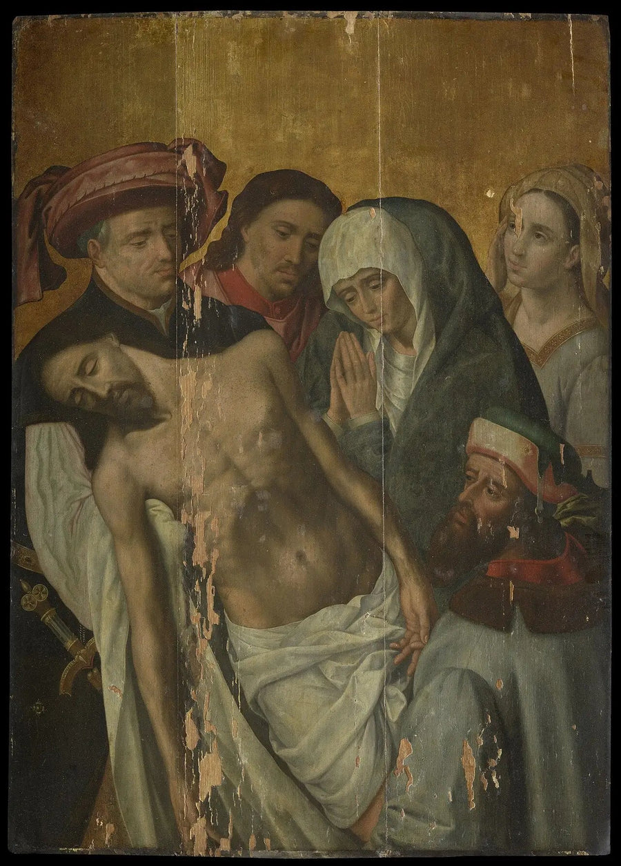 A Descida da Cruz - Hugo van der Goes