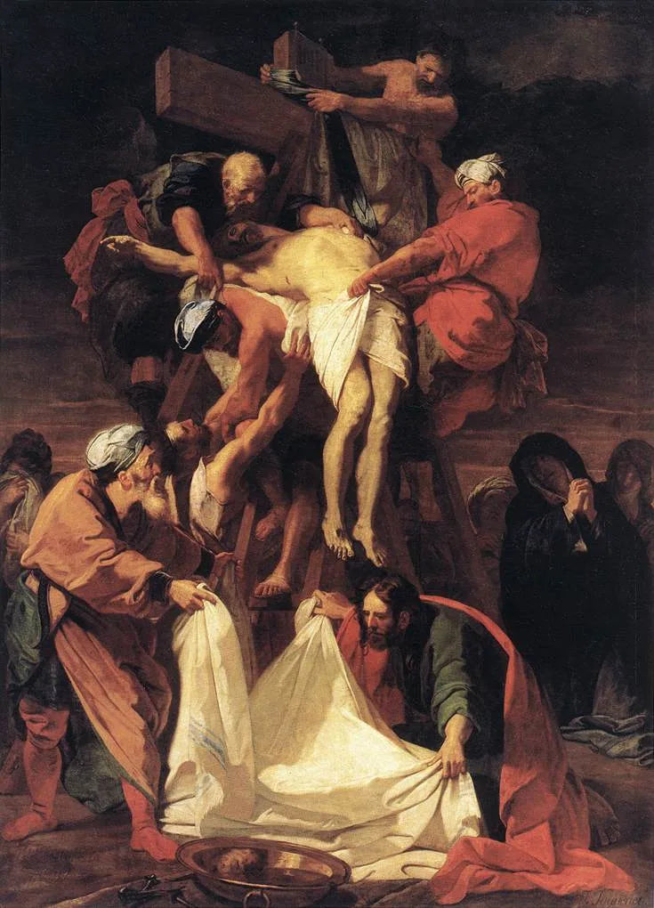 A Descida da Cruz - Jean-Baptiste Jouvenet