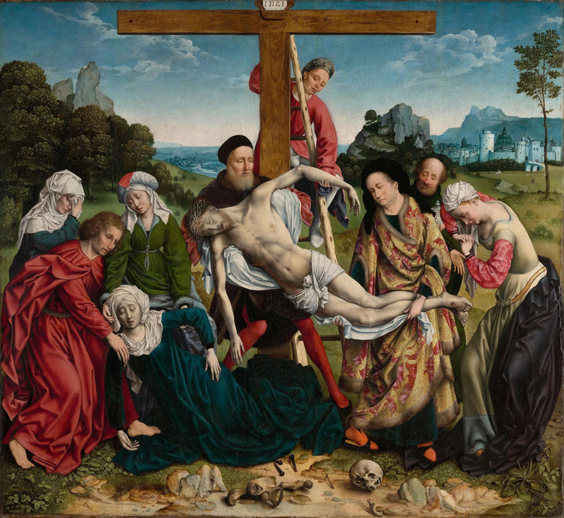 A Descida da Cruz - Joos van Cleve