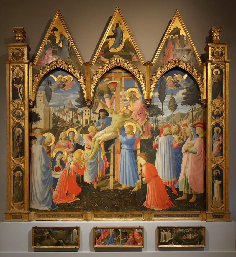 A Descida da Cruz - Lorenzo Monaco