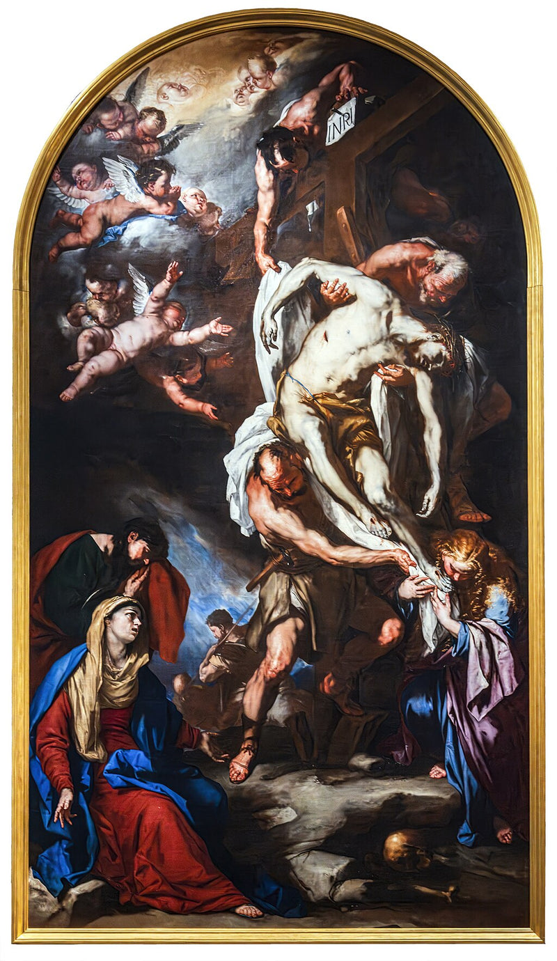 A Descida da Cruz - Luca Giordano