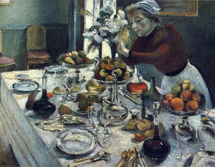 A mesa de apoio - Henri Matisse