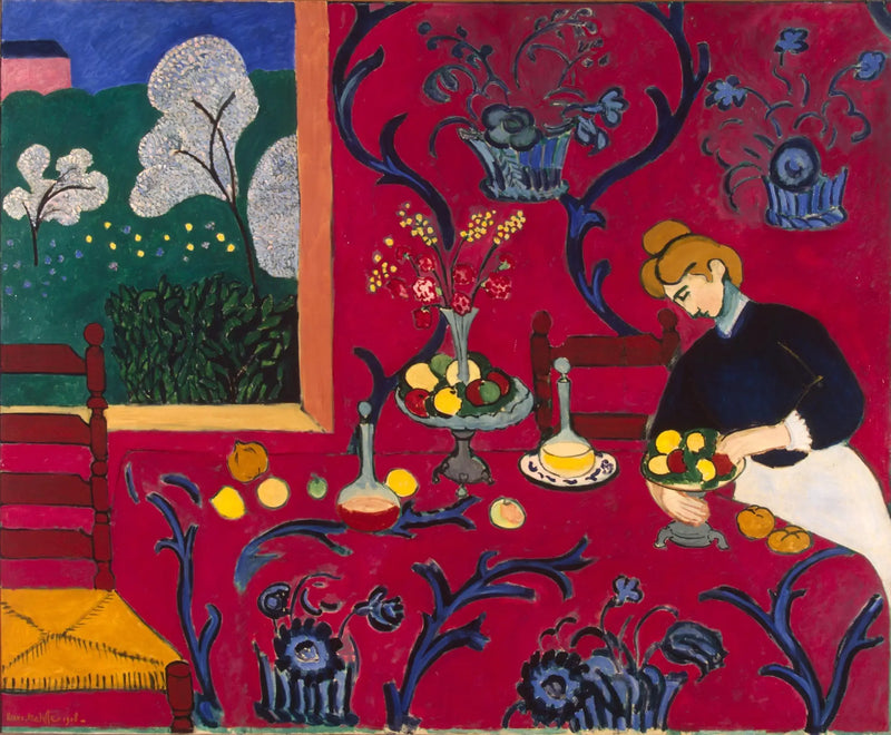 O Carrinho Vermelho - Henri Matisse