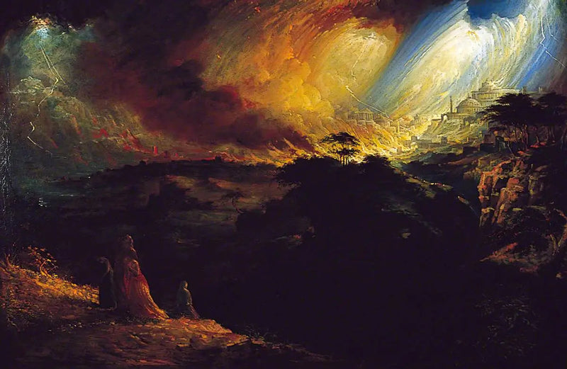 A destruição de Sodoma e Gomorra - John Martin