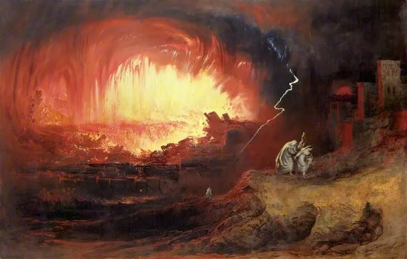 A destruição de Sodoma e Gomorra - John Martin