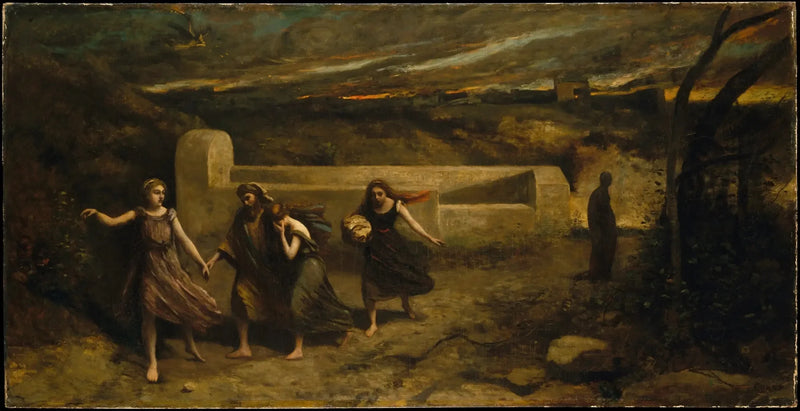 A Destruição de Sodoma - Jean-Baptiste Camille Corot