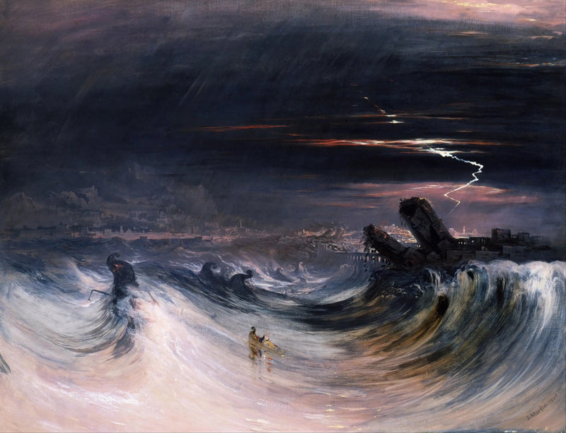 A Destruição de Tyr - John Martin