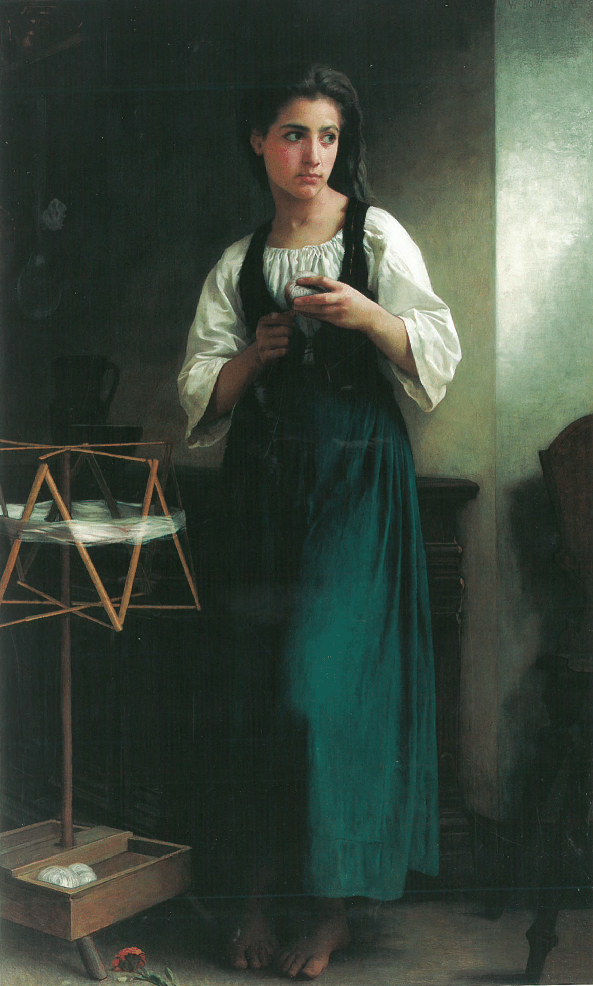O desviador - Bouguereau