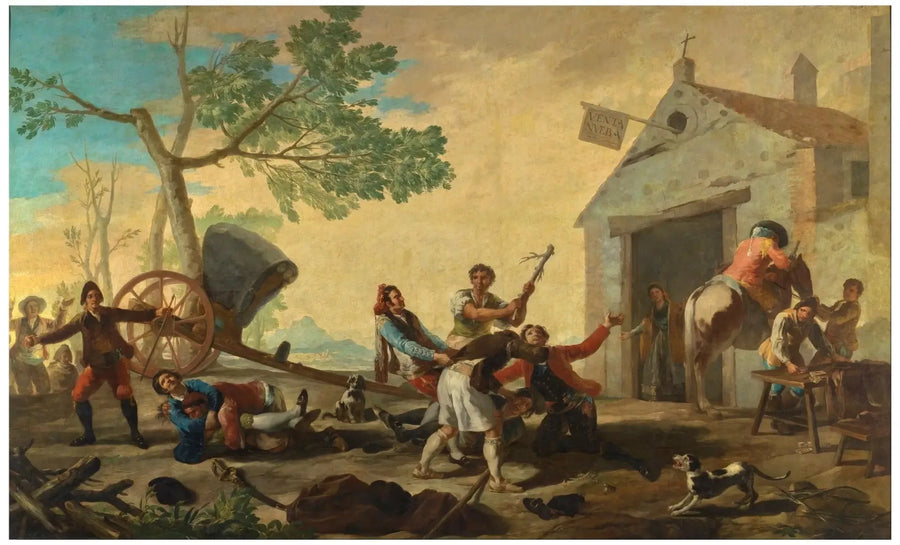 A Disputa na Nova Venda - Francisco de Goya