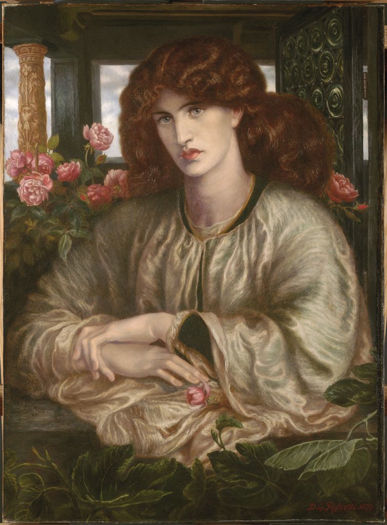 A Donna da Janela - Dante Gabriel Rossetti