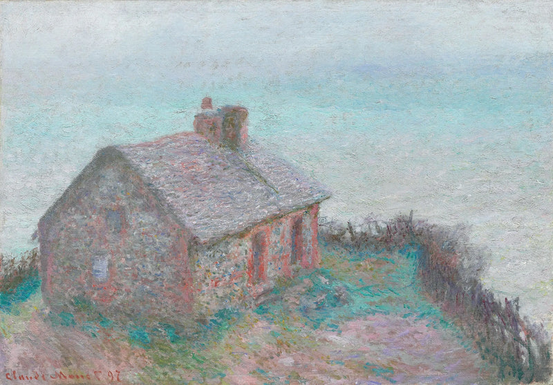 A alfândega de Varengeville - Claude Monet