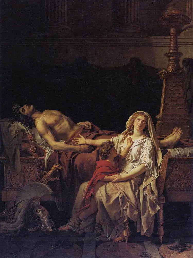 A Dor de Andrômeda - Jacques-Louis David