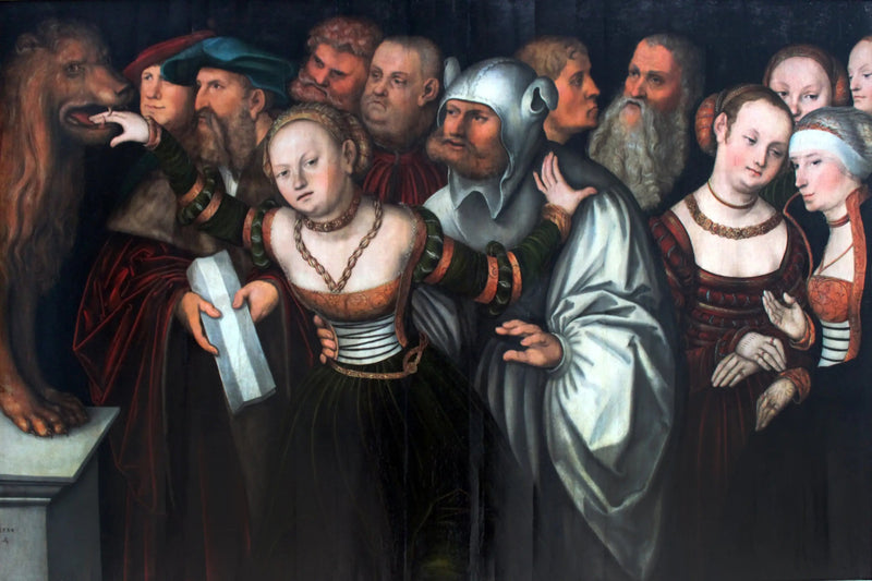 A fábula da boca da verdade - Lucas Cranach, o Velho