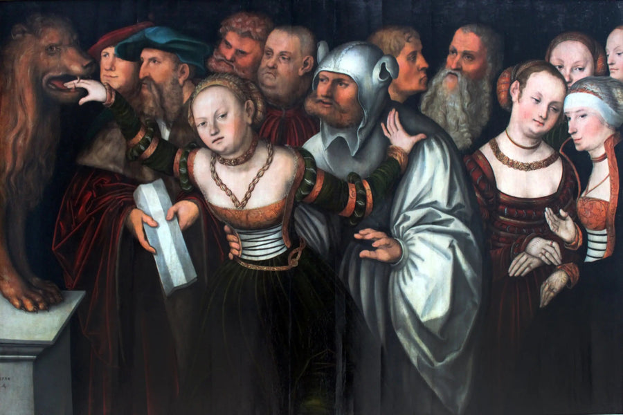 A fábula da boca da verdade - Lucas Cranach, o Velho
