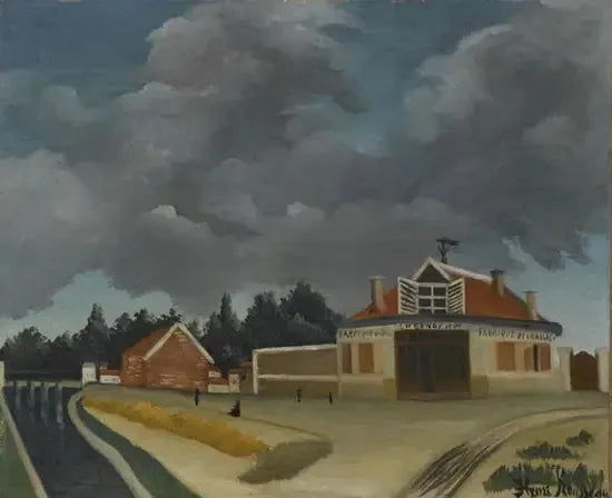 A Fábrica de Cadeiras - Henri Rousseau