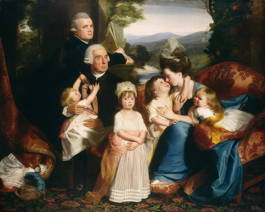 A família Copley - John Singleton Copley