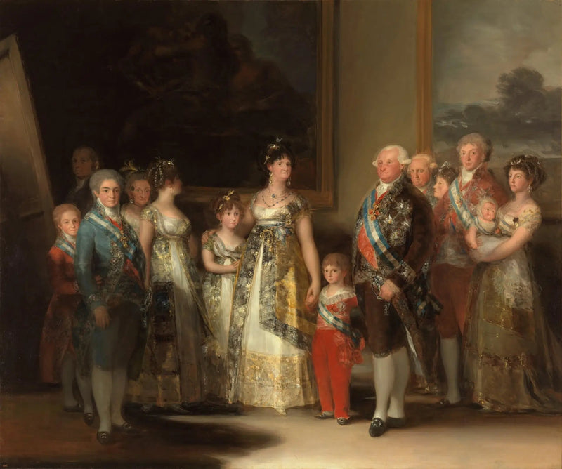 A Família de Carlos IV - Francisco de Goya