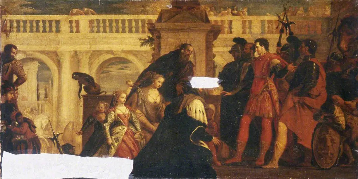 La famille de Darius avant Alexandre - Paul Véronèse - Alpha Reproduction