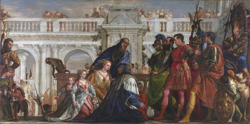 A Família de Dário diante de Alexandre - Paul Véronèse
